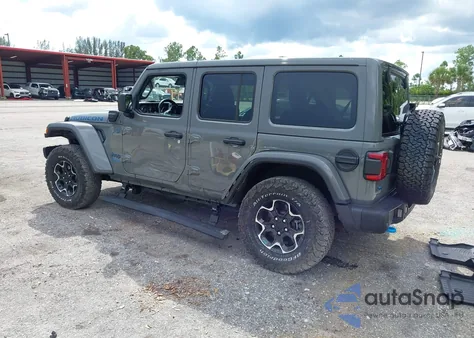 2022 Jeep Wrangler 4Xe Unlimited Rubicon 4X4 from USA, damaged, VIN 1C4JJXR68NW172086